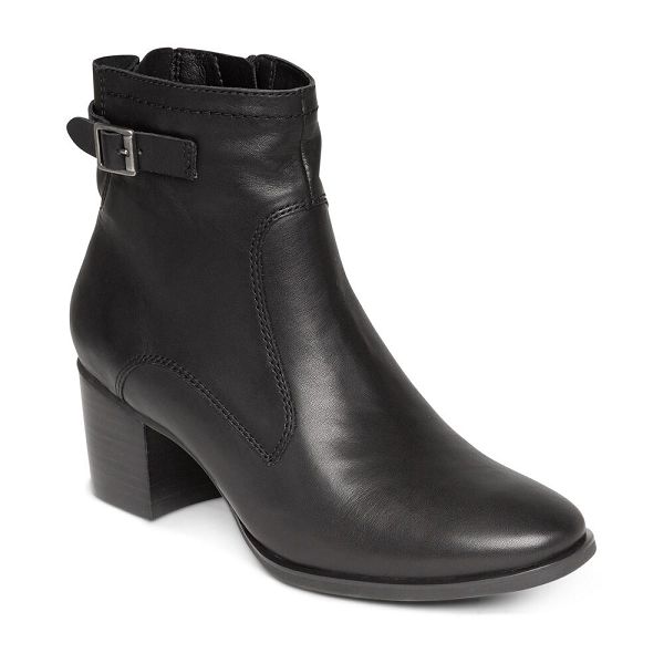 Aetrex Women's Rubi Boots Black Shoes UK 4187-729
